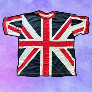 🌈 LAST ONE Amazing UK vintage flag T shirt